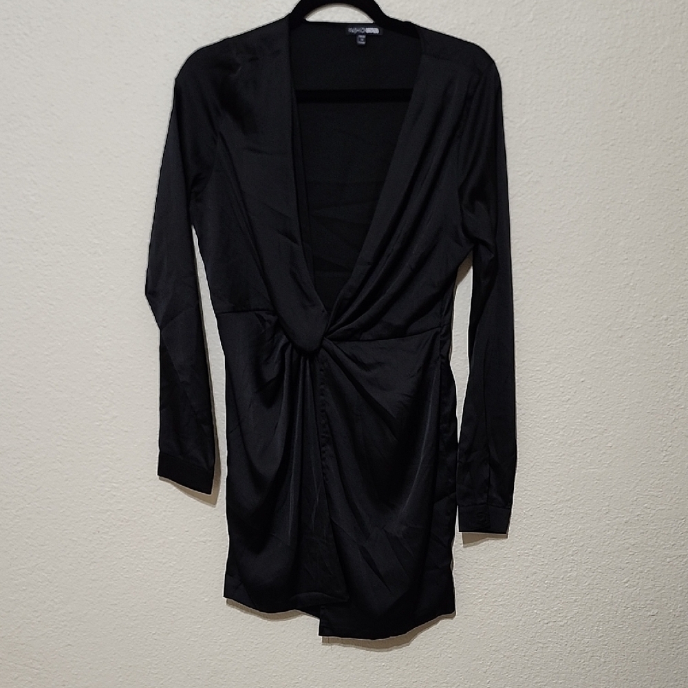 Fashion Nova Black Mini Dress